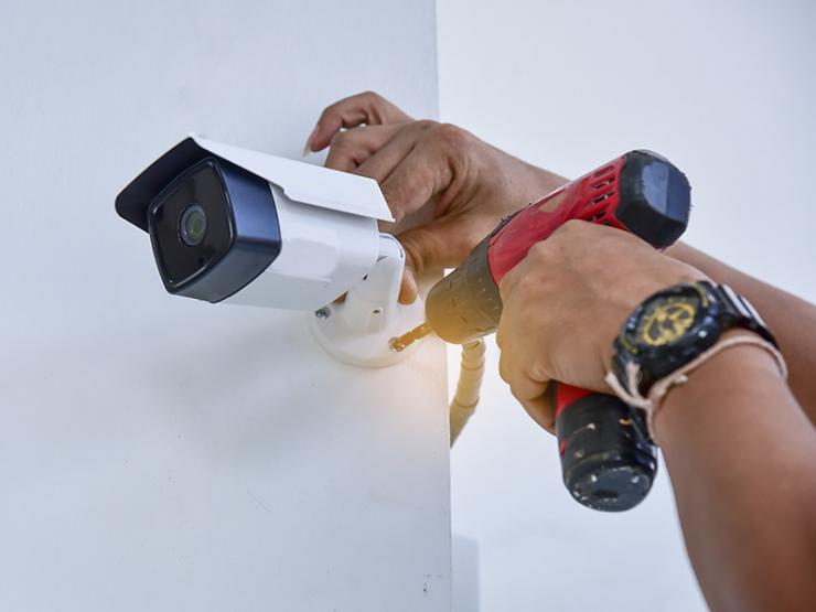 Installation de système de vidéo-surveillance à Landrecies